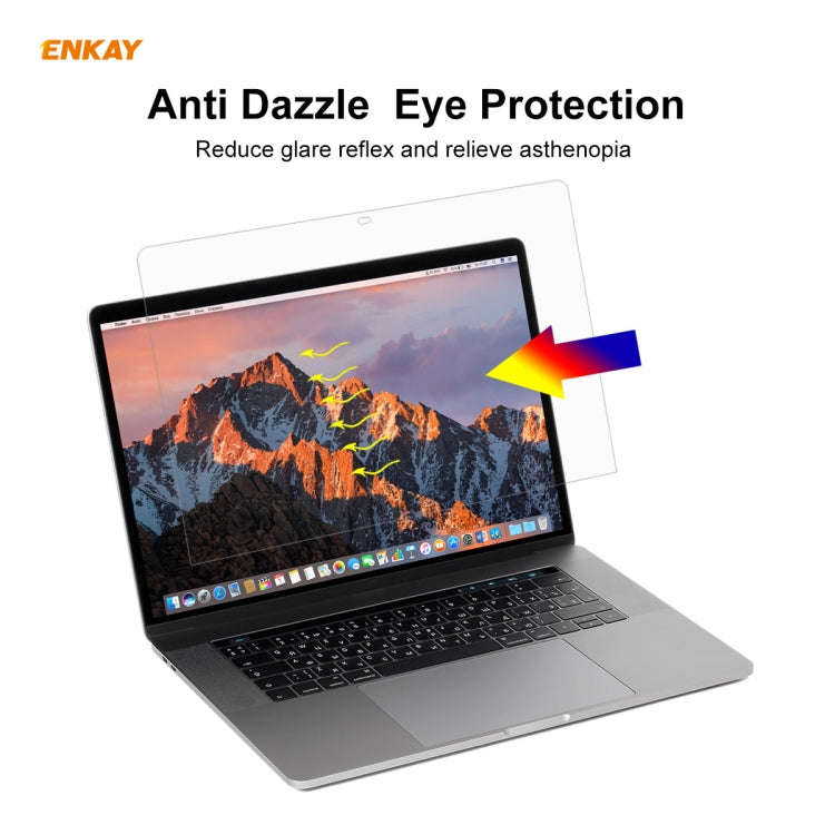 ENKAY HD PET Screen Protector for MacBook Pro 15.4 inch A1707 (2016 - 2017) / A1990 (2018), For M...