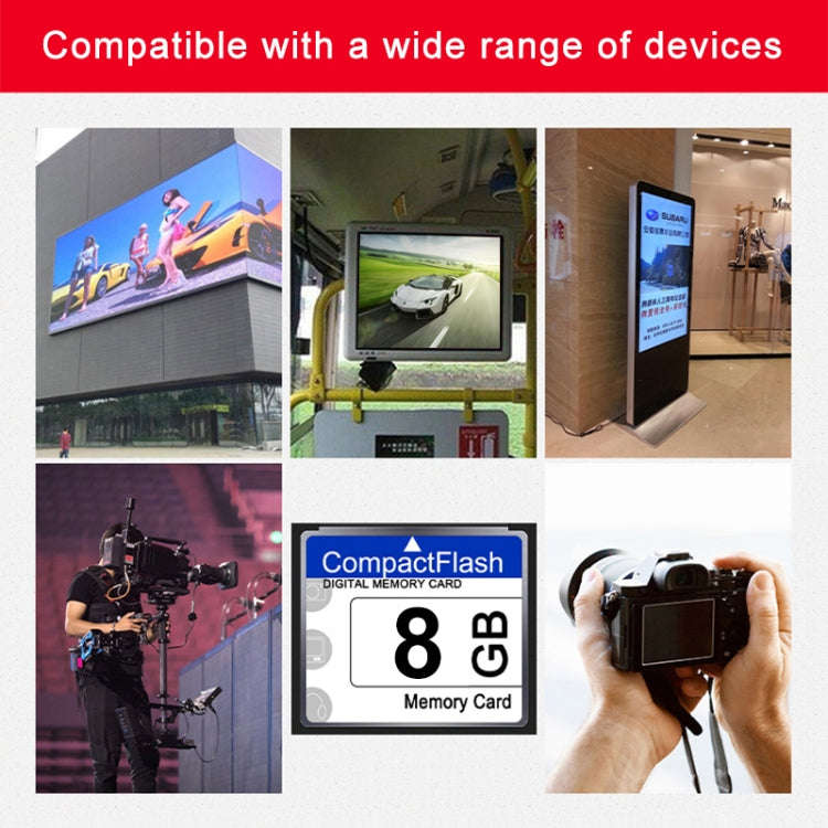 8GB Compact Flash Card, 8GB