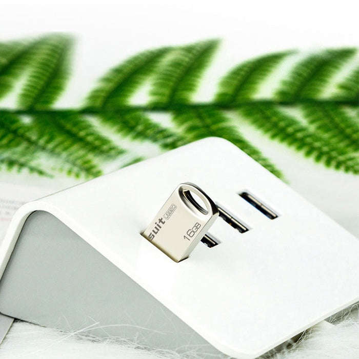 Zsuit 16GB USB 2.0 Mini Metal Ring Shape USB Flash Disk, 16GB USB 2.0