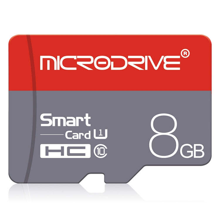Microdrive 8GB High Speed Class 10 Micro SD(TF) Memory Card, 8GB
