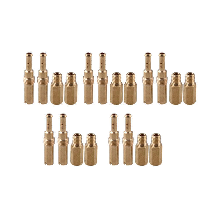 MB-FP002 20 PCS Motorcycle Modified Universal Carburetor Injector Set, MB-FP002