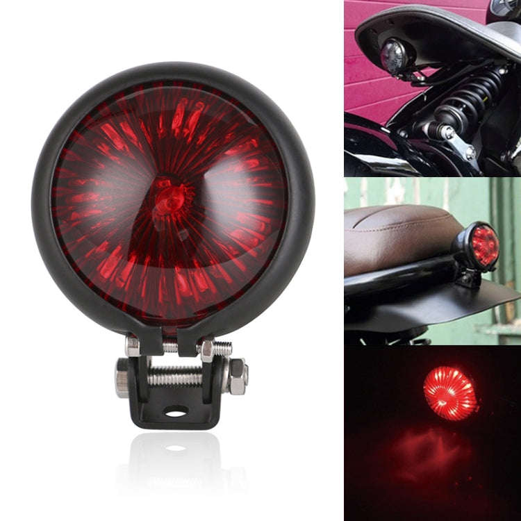 Speedpark 12V Motorcycle Modified Tail Light Brake Light for Harley, For Harley(Black), For Harle...