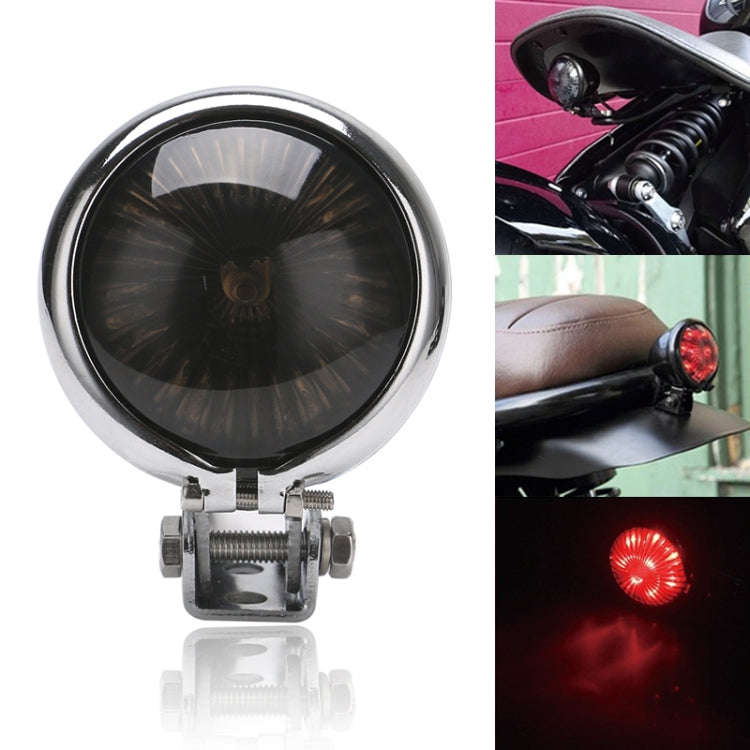 Speedpark 12V Motorcycle Modified Tail Light Brake Light for Harley, For Harley(Black), For Harle...