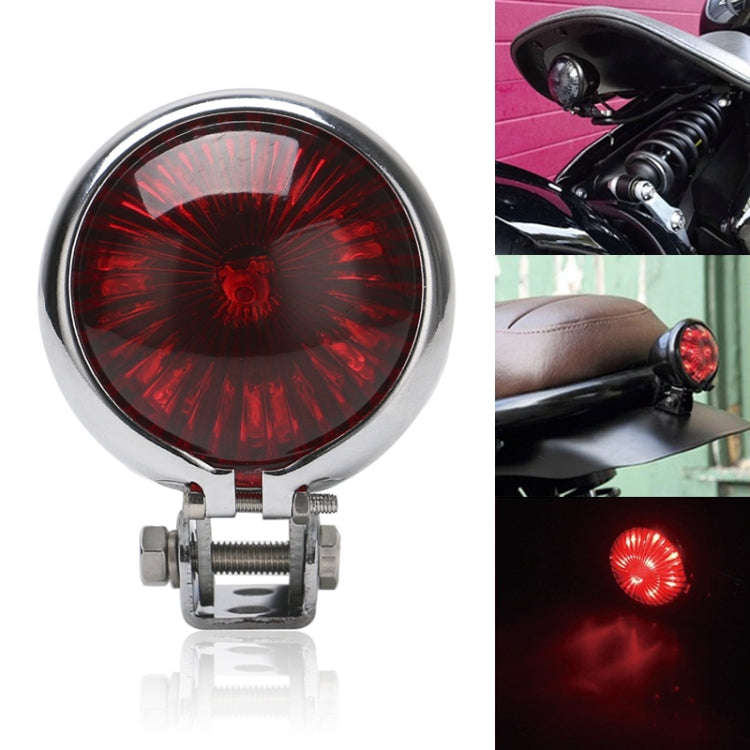 Speedpark 12V Motorcycle Modified Tail Light Brake Light for Harley, For Harley(Black), For Harle...