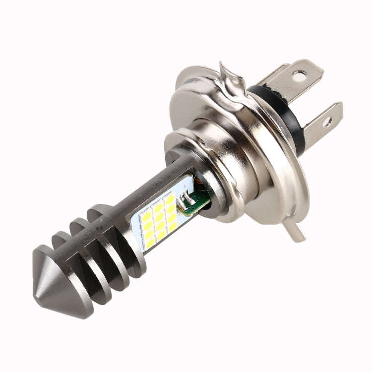 H4 DC12V / 7.4W Motorcycle LED Headlight with 24LEDs SMD-3030 Lamp Beads, H4 Style 1 (White Light...