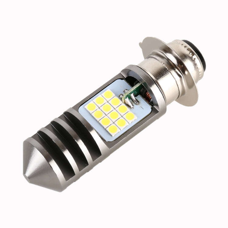 PX15D DC12V / 7.4W Motorcycle LED Headlight with 24LEDs SMD-3030 Lamp Beads, PX15D Style 1 (White...