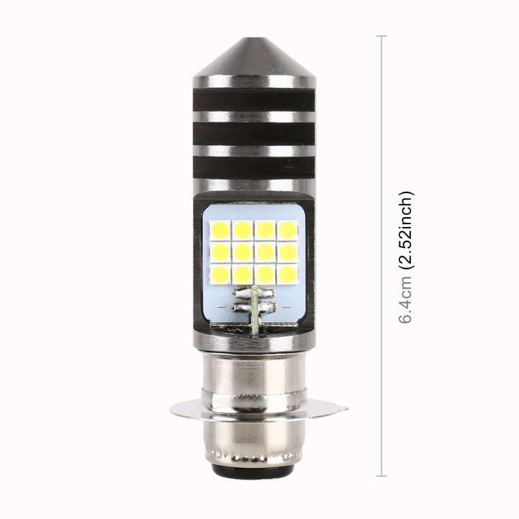 PX15D DC12V / 7.4W Motorcycle LED Headlight with 24LEDs SMD-3030 Lamp Beads, PX15D Style 1 (White...
