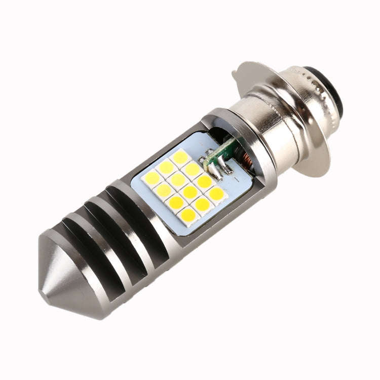 PX15D DC12V / 7.4W Motorcycle LED Headlight with 24LEDs SMD-3030 Lamp Beads, PX15D Style 1 (White...