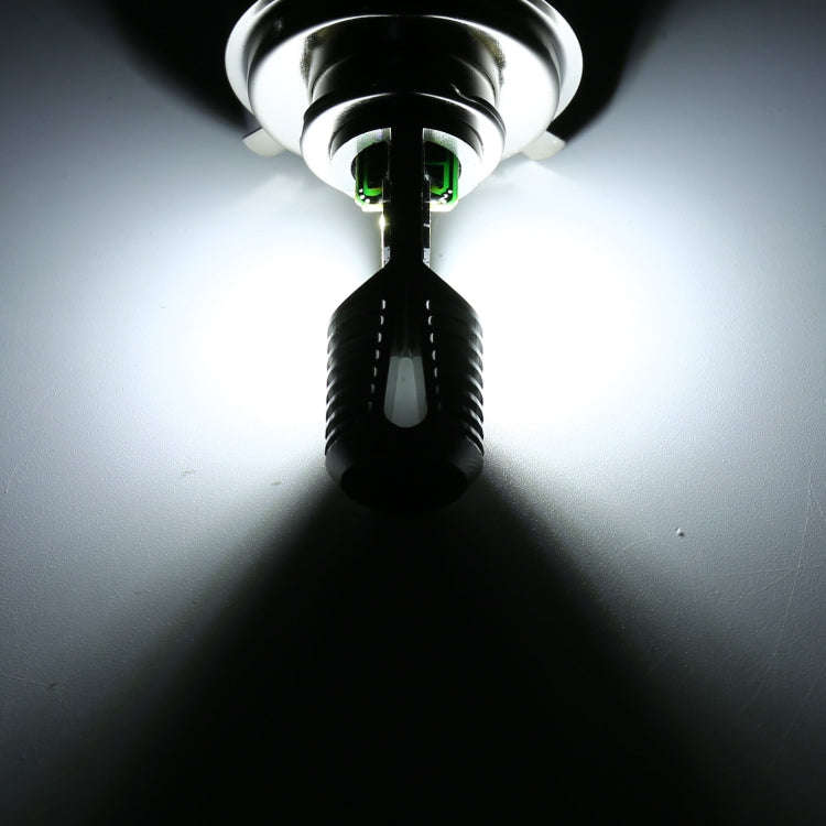 H4 DC12V / 7.4W Motorcycle LED Headlight with 24LEDs SMD-3030 Lamp Beads, H4 Style 2 (White Light...