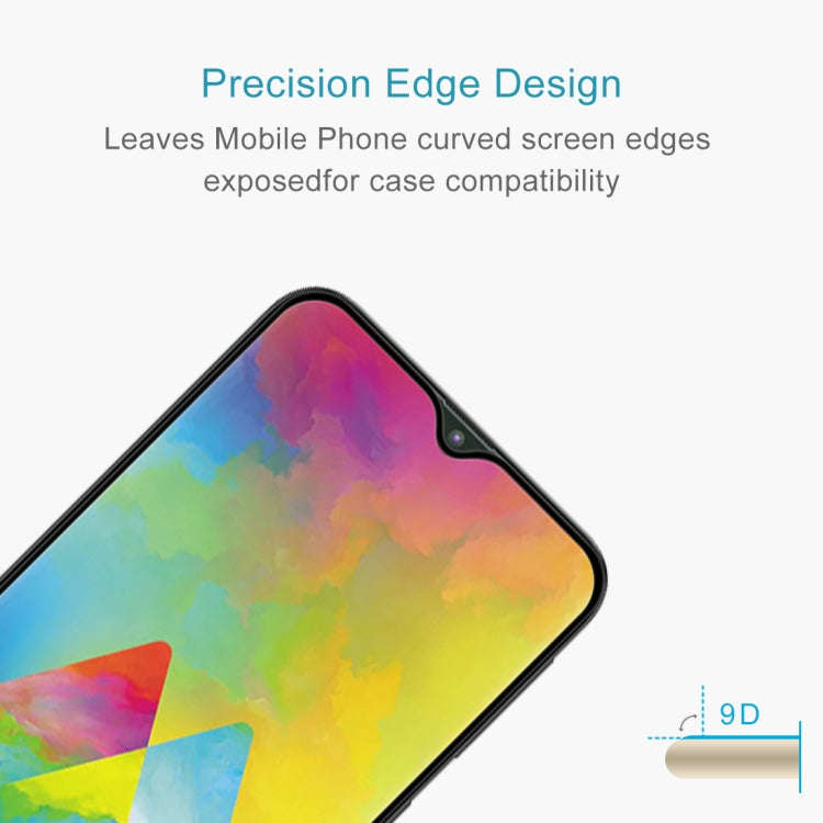 9H 9D Full Screen Tempered Glass Screen Protector for Galaxy M20, Galaxy M20