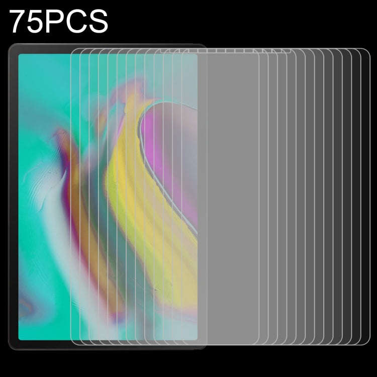 75 PCS 9H Surface Hardness Anti-fingerprint Explosion-proof Tempered Glass Film for Galaxy Tab A ...