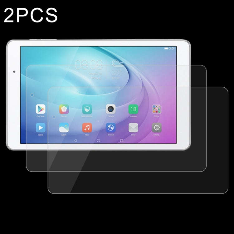 2 PCS for Huawei MediaPad T2 10.0 Pro 0.4mm 9H Surface Hardness Full Screen Tempered Glass Screen...