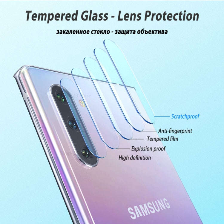 For Galaxy Note 10+  0.3mm 9H Surface Hardness 3D Curved Edge Glue Curved Full Screen Tempered Gl...