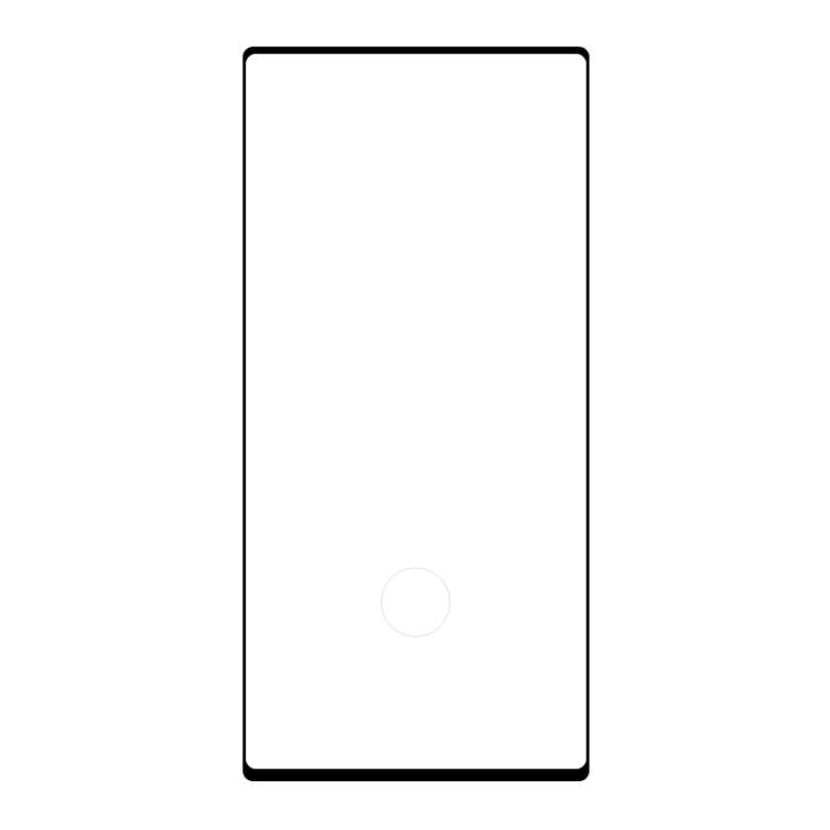 For Galaxy Note 10+ Full Glue 3D Curved Edge Tempered Glass Film, Fingerprint Unlock Is Supported...