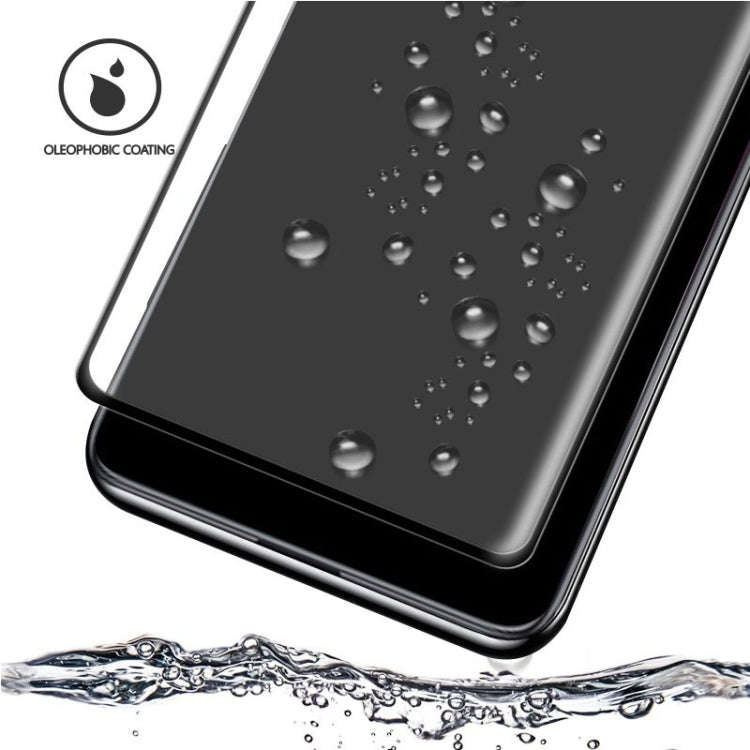 For Galaxy Note 10  0.3mm 9H Surface Hardness 3D Privacy Curved Edge Glue Curved Full Screen Temp...