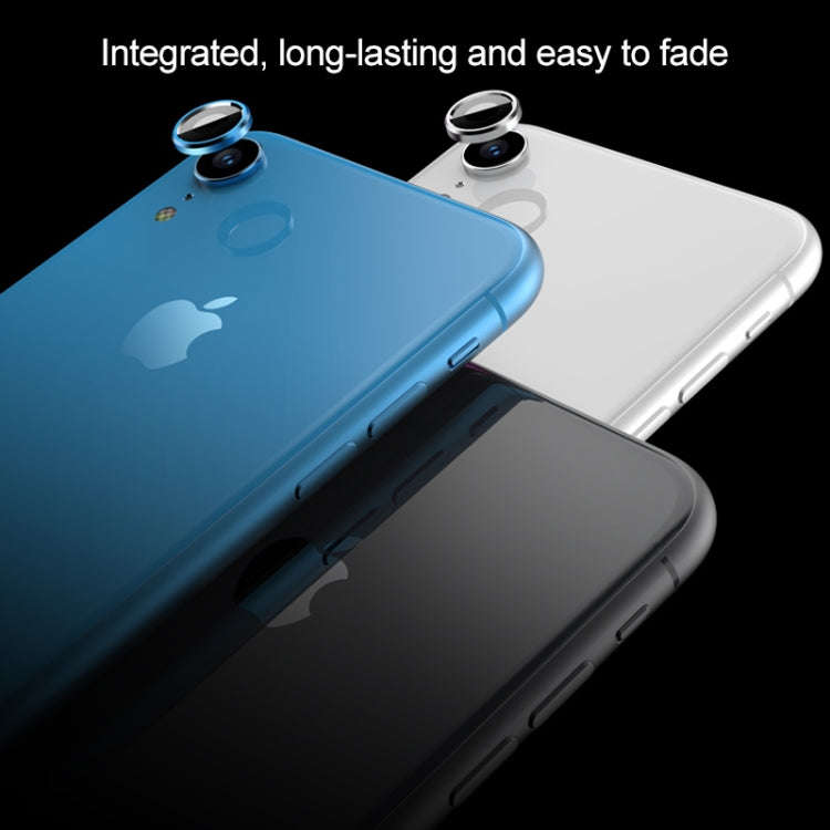 For iPhone XR Titanium Alloy Metal Camera Lens Protector Tempered Glass Film, For iPhone XR (1 PC)