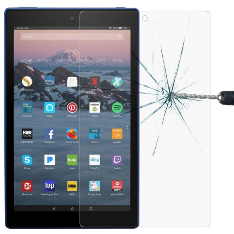 0.3mm 9H Full Screen Tempered Glass Film for Amazon Kindle Fire HD 10 2017, For Fire HD 10 2017 (...