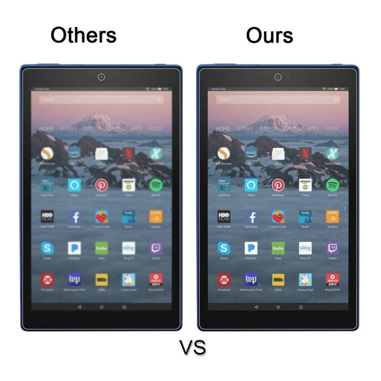 0.3mm 9H Full Screen Tempered Glass Film for Amazon Kindle Fire HD 10 2017, For Fire HD 10 2017 (...