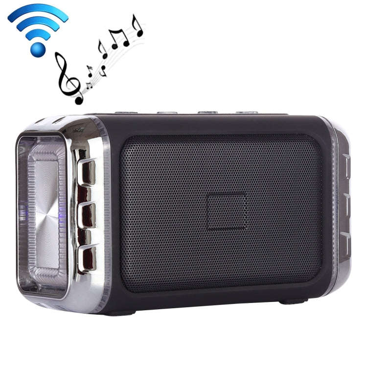 LN-22 DC 5V Portable Wireless Speaker with Hands-free Calling & Dual Colorful LED Light, Support ...