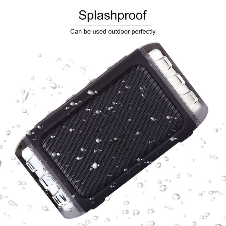 LN-22 DC 5V Portable Wireless Speaker with Hands-free Calling & Dual Colorful LED Light, Support ...