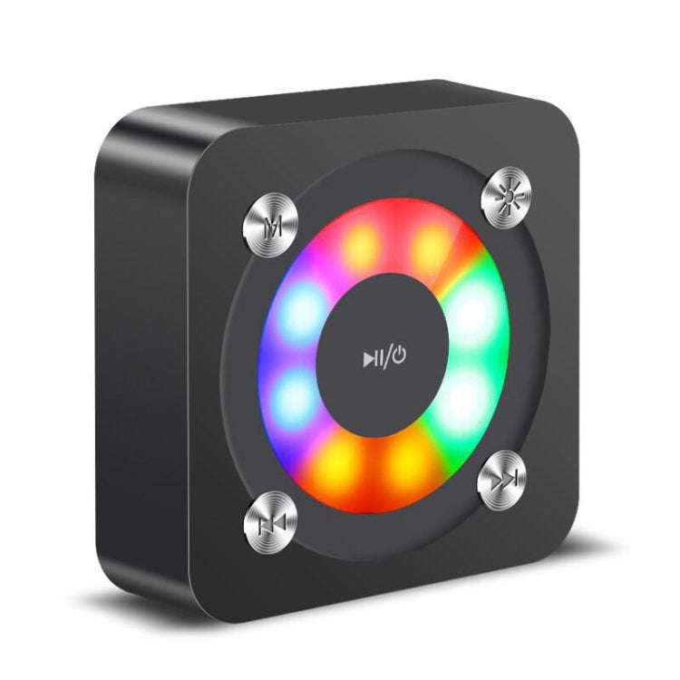 A9 Portable Bluetooth Stereo Speaker with Built-in MIC & Light, Support Hands-free Calls & TF Car...