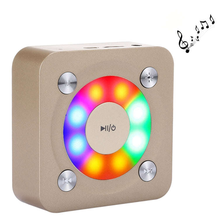 A9 Portable Bluetooth Stereo Speaker with Built-in MIC & Light, Support Hands-free Calls & TF Car...