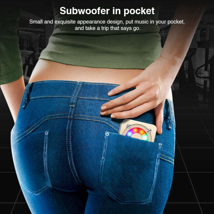 A9 Portable Bluetooth Stereo Speaker with Built-in MIC & Light, Support Hands-free Calls & TF Car...