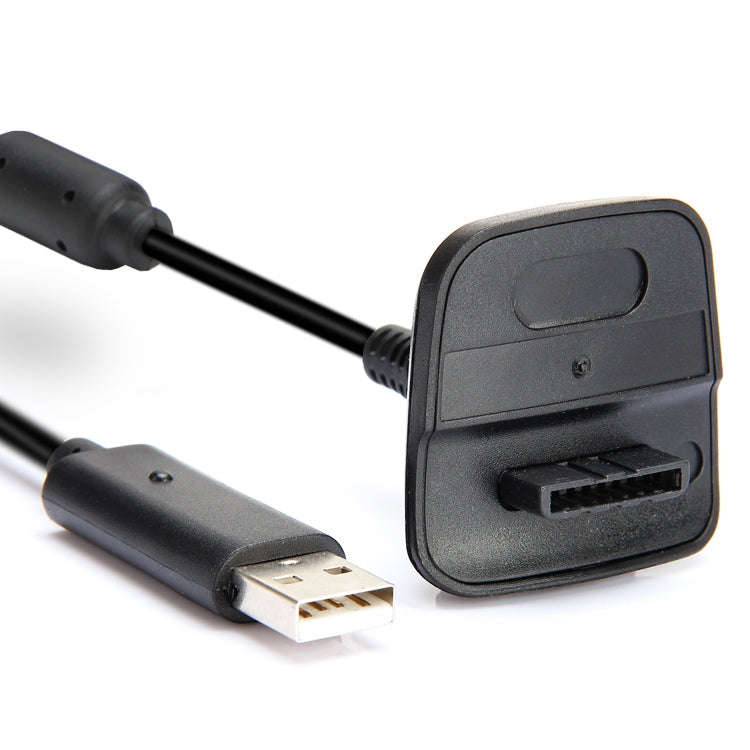 XBOX 360 1.5m Wireless Controller Charging Cable with Magnetic for XBOX 360, For XBOX 360(Black) ...