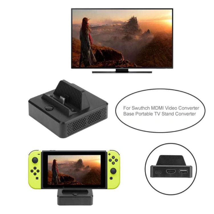 Multi-function Video Base Converter Station with Holder for Switch, Converter Station