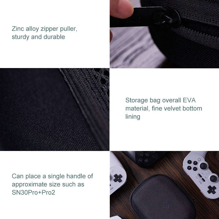 8Bitdo Gamepad Storage Bag for SN30 PRO 2 / SN30 PRO+, For SN30 PRO 2 / SN30 PRO+