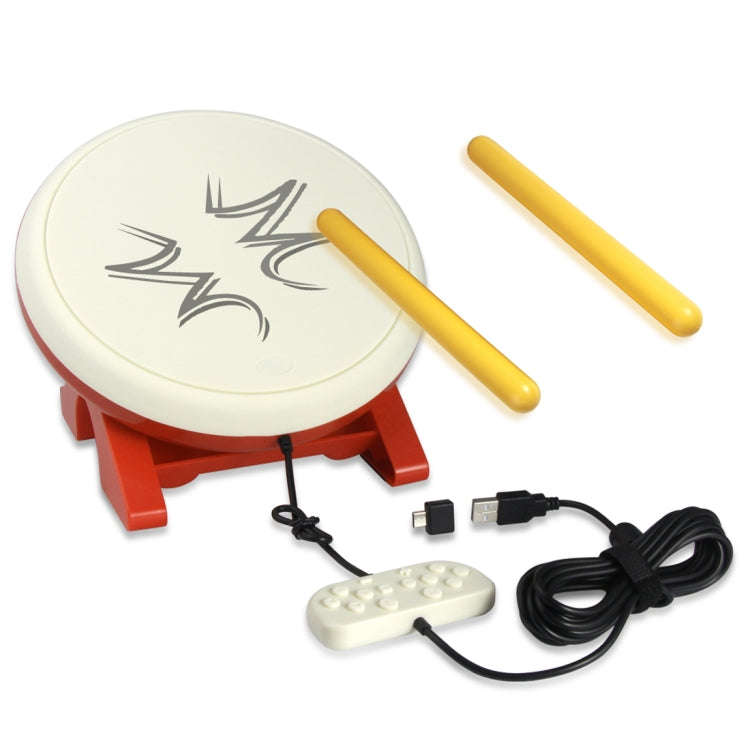 DOBE TNS-1867 Video Game Drum Sticks Controller Taiko Drum Kits for Nintendo Switch, For Nintendo...