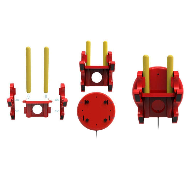 DOBE TNS-1867 Video Game Drum Sticks Controller Taiko Drum Kits for Nintendo Switch, For Nintendo...