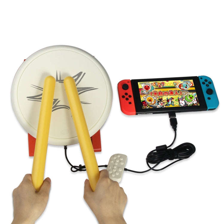 DOBE TNS-1867 Video Game Drum Sticks Controller Taiko Drum Kits for Nintendo Switch, For Nintendo...