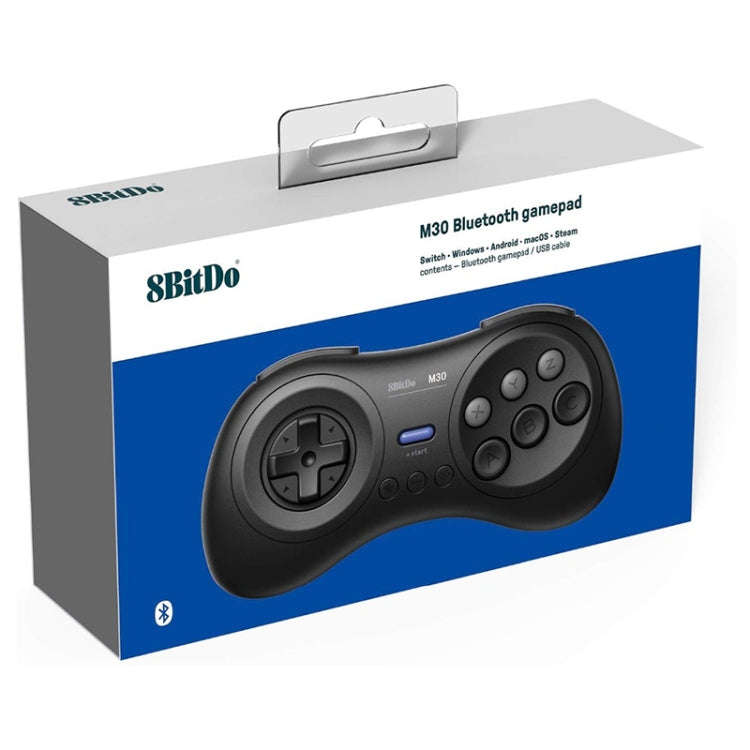 8BitDo M30 Bluetooth Gamepad for Nintendo Switch, Mac OS, Android, Steam, Windows, For Nintendo S...