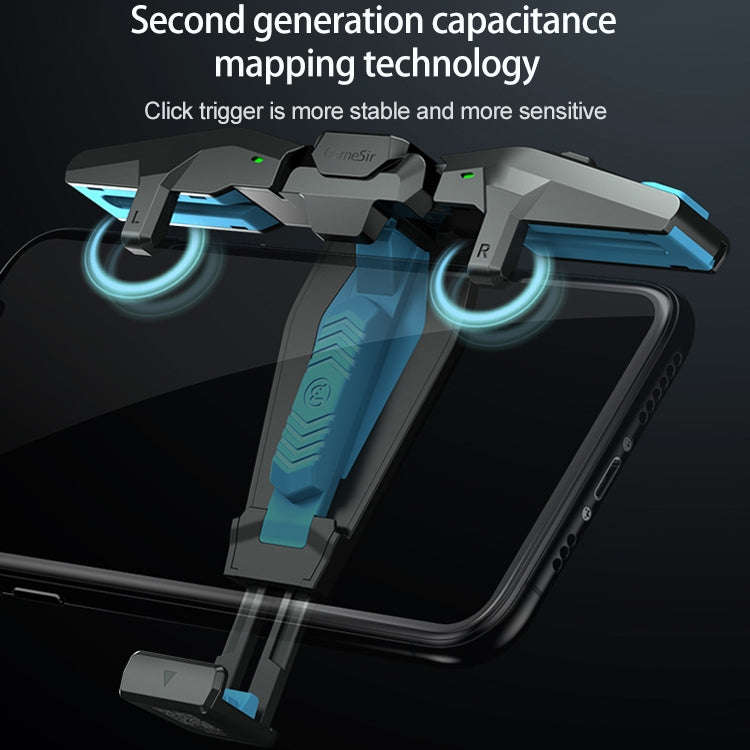 GameSir F4 Foldable Eagle Wing Shaped Physical Direct Connect Capacitor Gamepad Compatible with I...