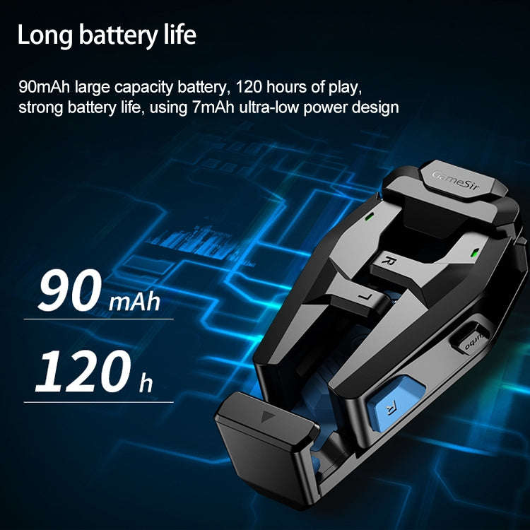 GameSir F4 Foldable Eagle Wing Shaped Physical Direct Connect Capacitor Gamepad Compatible with I...