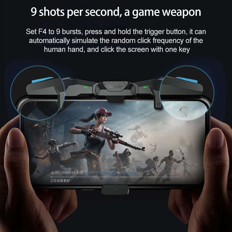 GameSir F4 Foldable Eagle Wing Shaped Physical Direct Connect Capacitor Gamepad Compatible with I...
