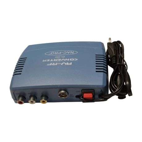 Nac-Pro ZD-002 AV-RF Converter with Double Sound Channels