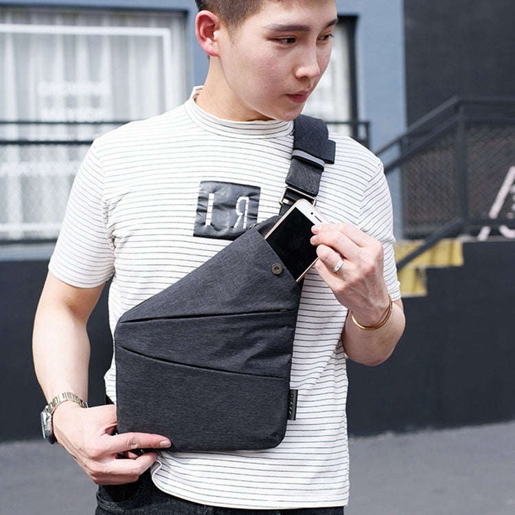 Multi-Function Portable Anti-theft Polyester Business Chest Bag Outdoor Sports Shoulder Bag for M...