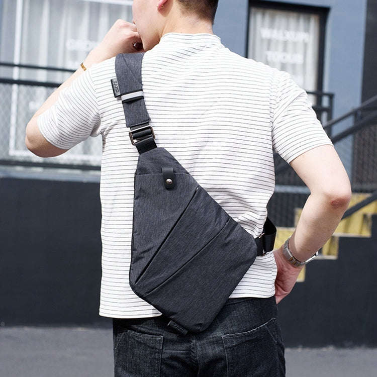 Multi-Function Portable Anti-theft Polyester Business Chest Bag Outdoor Sports Shoulder Bag for M...