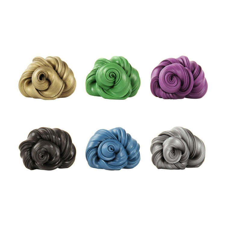 DIY Plasticine Slime Magnetic Rubber Mud Stress Reducer Anti-Anxiety Bouncing Putty Magic Clay Ed...