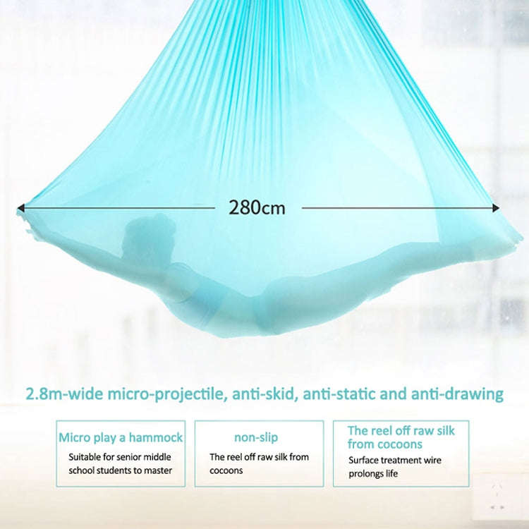 Household Handstand Elastic Stretching Rope Aerial Yoga Hammock Set