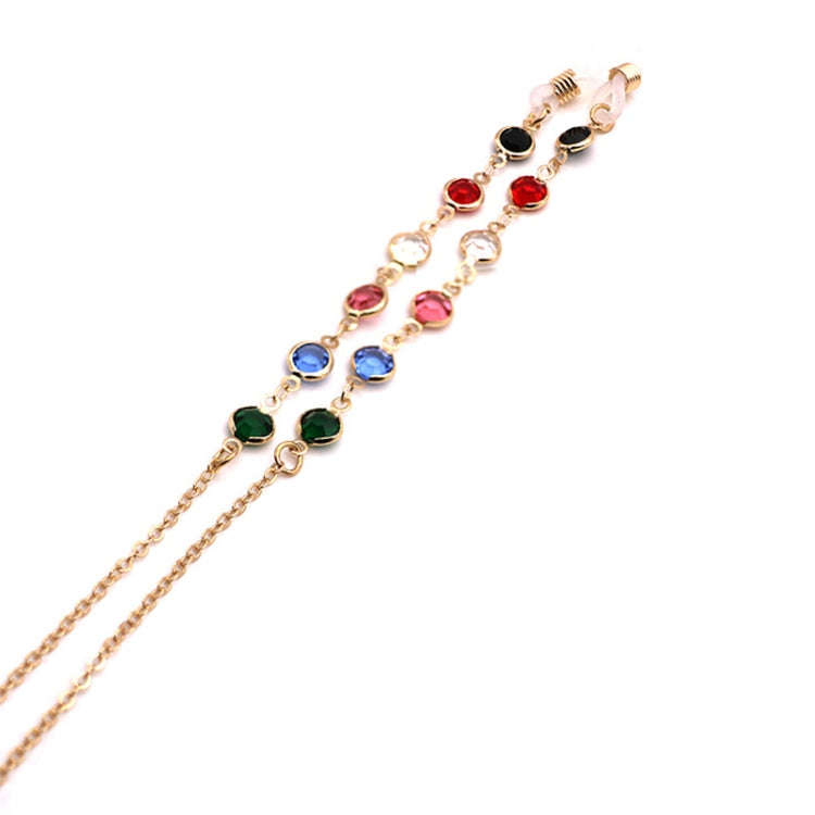 Star Style Stained Glass Presbyopic Myopic Eyeglasses Chain, Stained Eyeglasses Chain
