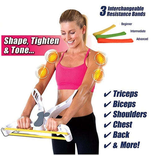 WONDER ARMS Arm Strength Brawn Training Device Forearm Wrist Exerciser Force Fitness Equipment, A...