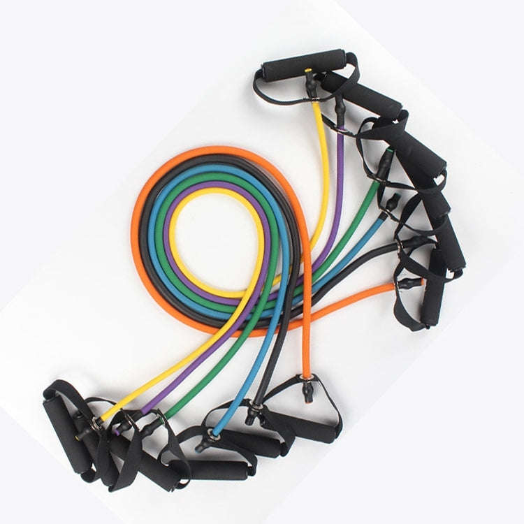 Fitness Exercise Resistance Bands Stretch Elastic Rope Workout Yoga Rally Muscle Training Exercis...