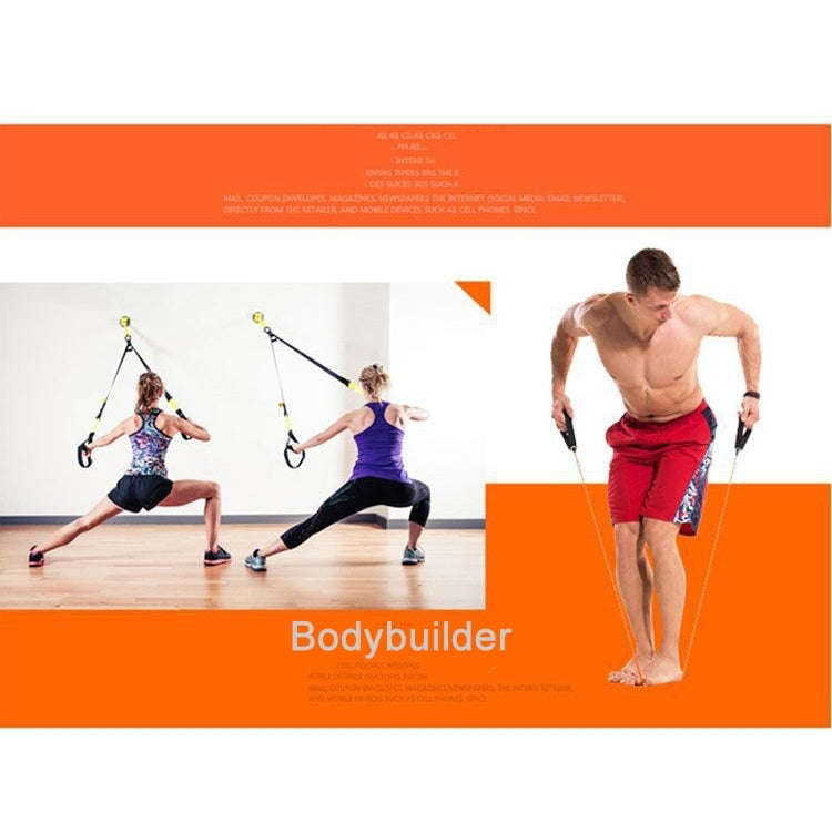 Fitness Exercise Resistance Bands Stretch Elastic Rope Workout Yoga Rally Muscle Training Exercis...