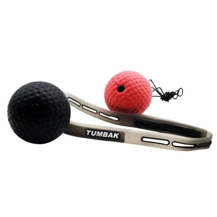 BONSEM Head-mounted PU Leather Fight Club Training Adults Boxing Elastic Ball, Boxing Elastic Ball