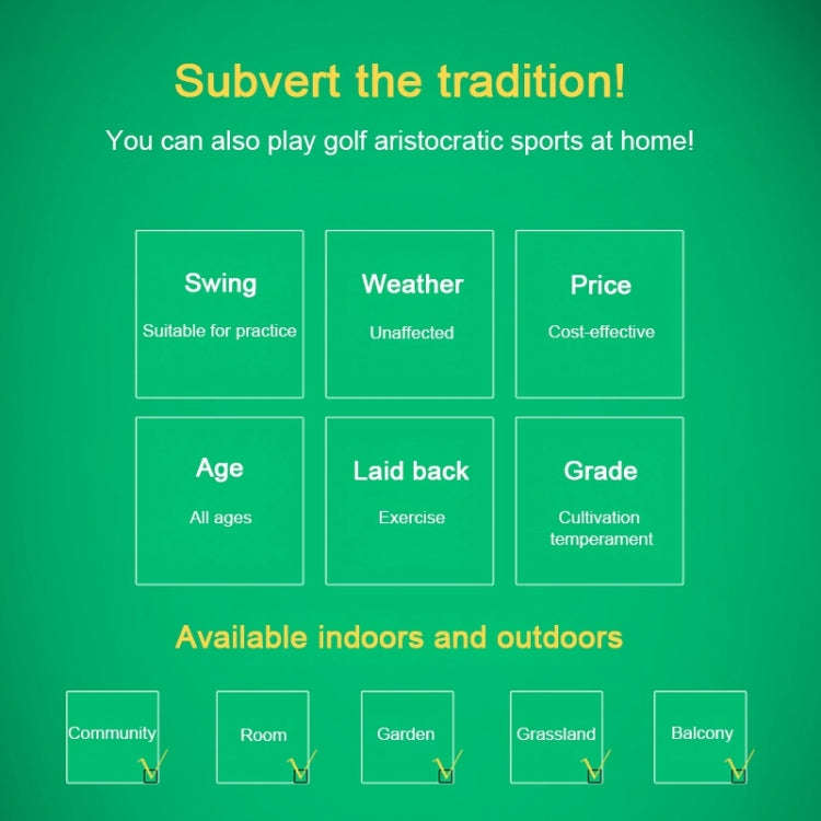 PGM Golf Training Aids Indoor Sports Hitting Practice Net 3m, 3m