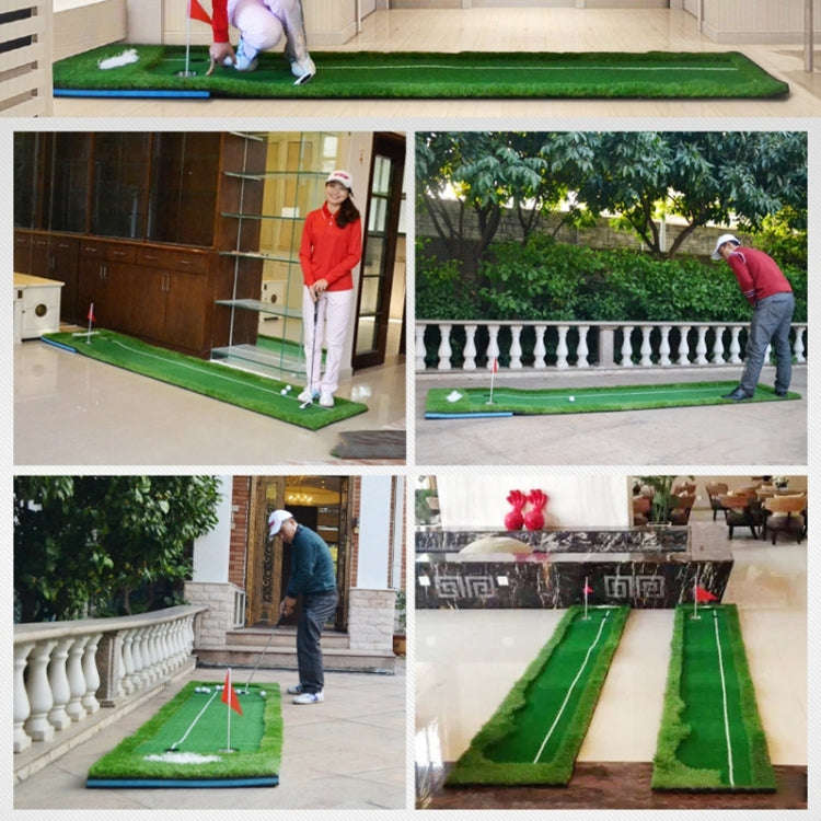 PGM Golf Double Colors Putting Mat Push Rod Trainer, Size: 50x300cm
