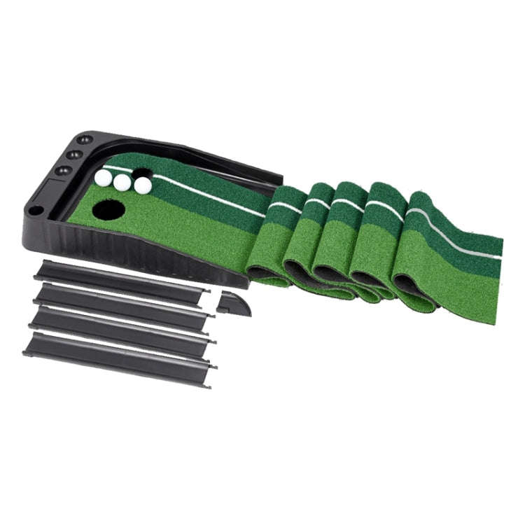 PGM Golf Mini Putting Mat Push Rod Trainer 3m, without Auto Ball Return Fairway, 3m, without Auto...